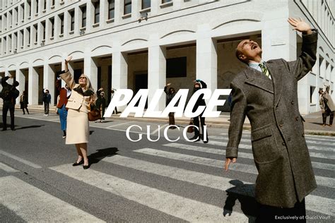 palace x Gucci apparel